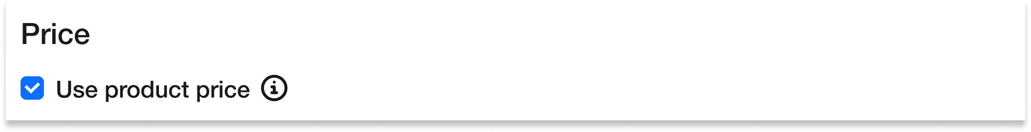 Use product price marketing